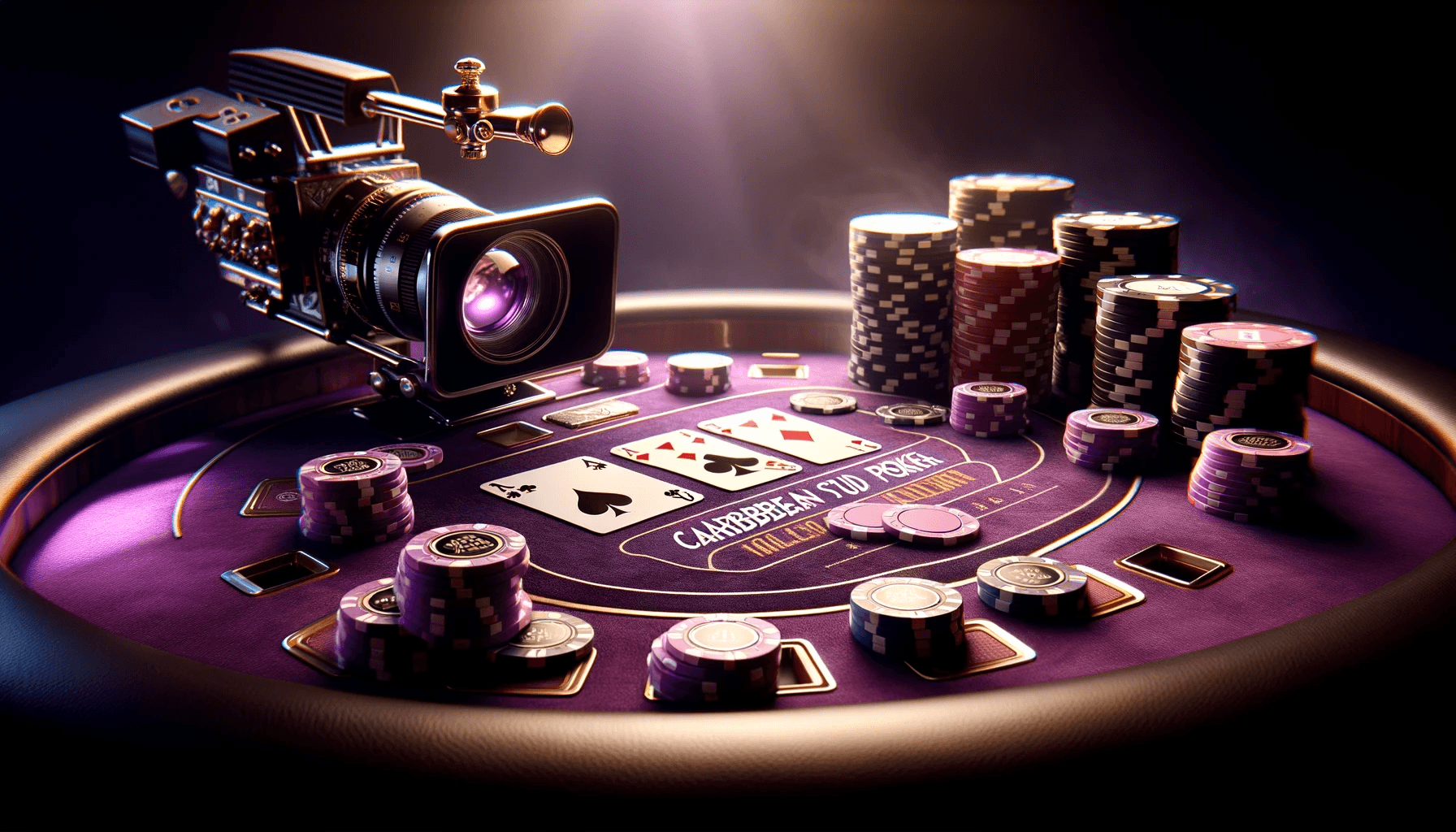 För- och nackdelar med att spela online Live Caribbean Stud image