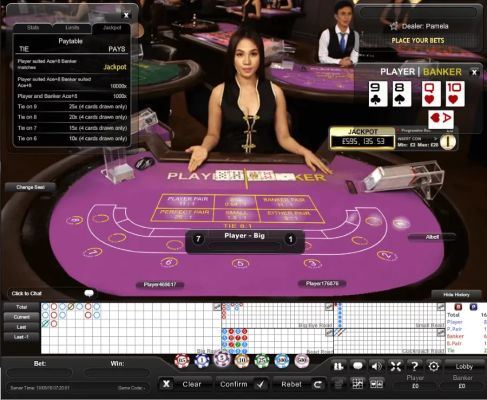 Live Progressive Baccarat