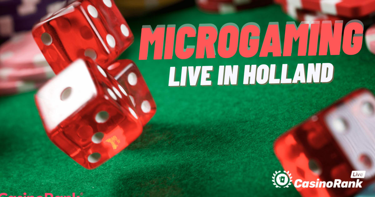 Microgaming tar sina onlineslots och live casinospel till Holland