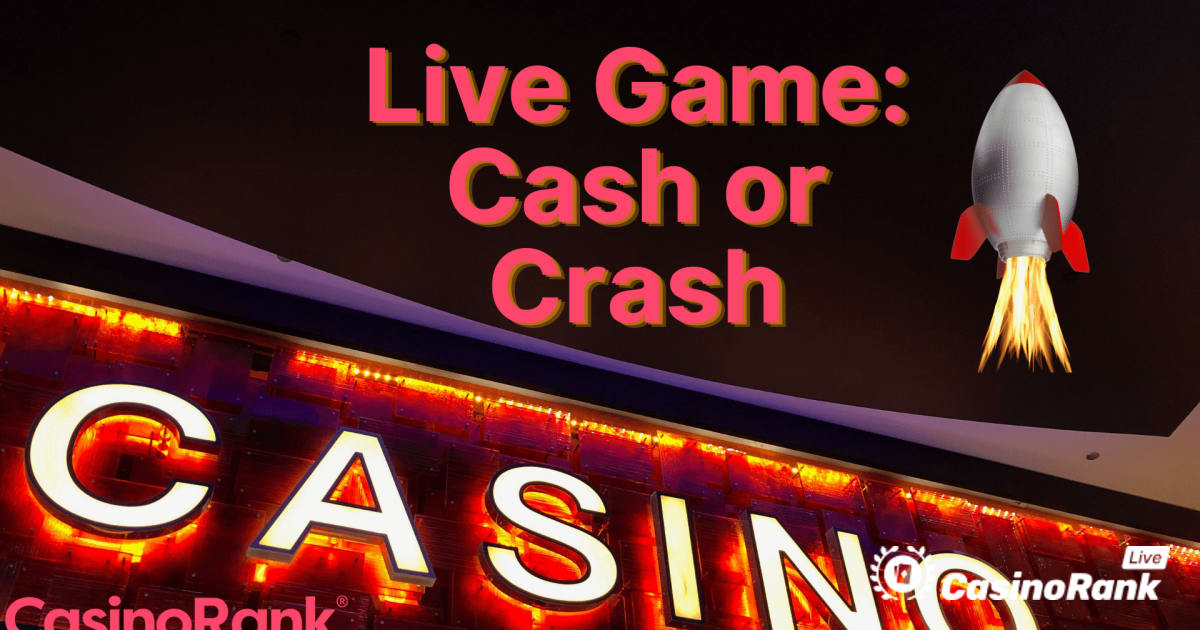 Evolution debuterar Cash or Crash Live Game Show
