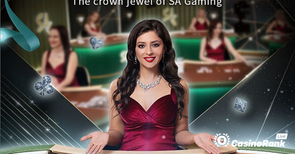 SA Gaming lanserar Diamond Hall med VIP-elegans och charm