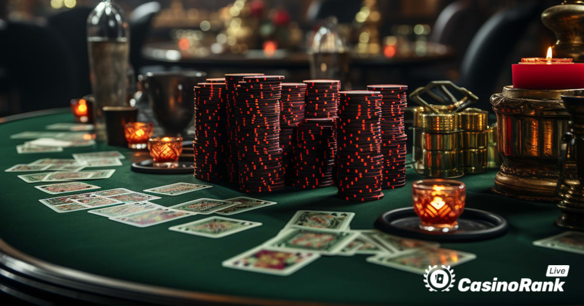 Skillnader i live blackjack-spel baserat på däckstorlek