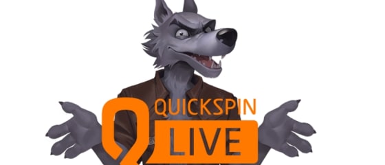 Quickspin för att gå med i Live Gaming Space med Big Bad Wolf Live